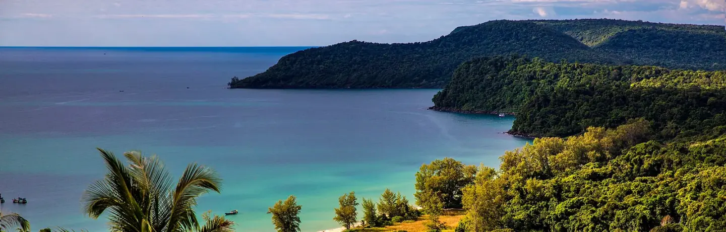 Koh Rong Samloem西岸と海