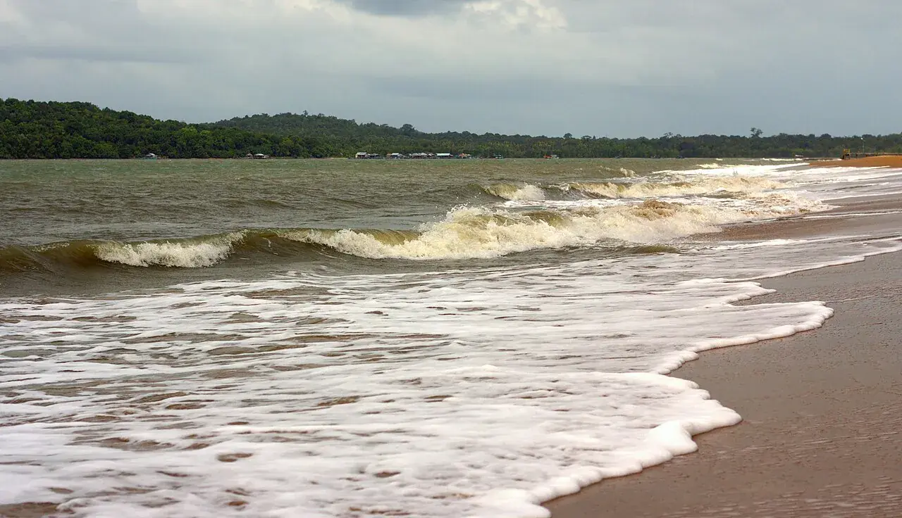 Koh Sdach周辺のカンボジア沿岸