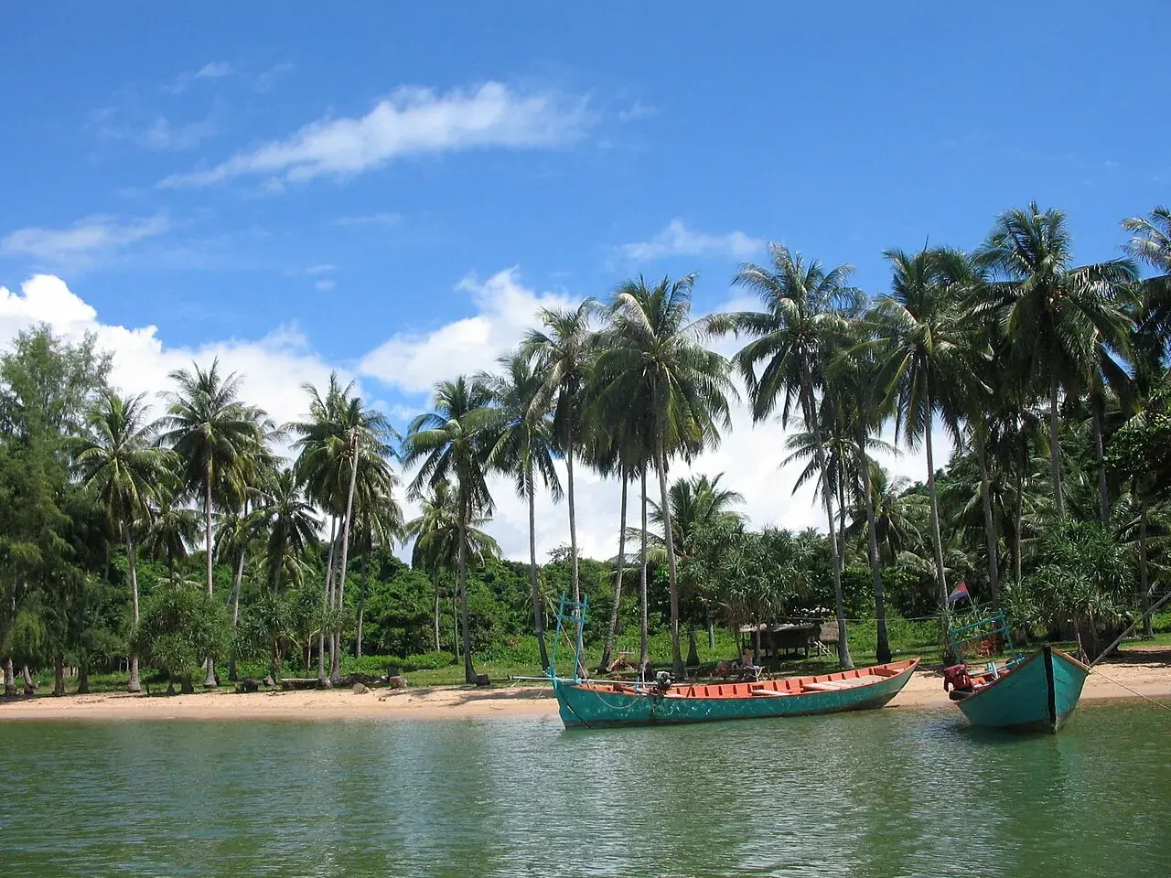 Koh Tonsayのボート