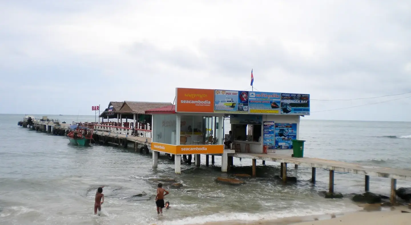 Sihanoukvilleのフェリーターミナル